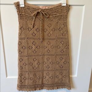 Crochet Knit Skirt